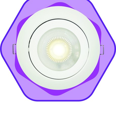 SPOTS EMBUTIR REDONDO  5W